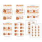 Digital File: Printable Happy Fall Y'all! Bag Toppers, Gift Tags, & Stickers Bundle