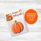 Digital File: Printable Happy Fall Y'all! Bag Toppers, Gift Tags, & Stickers Bundle