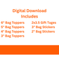 Digital File: Printable Happy Fall Y'all! Bag Toppers, Gift Tags, & Stickers Bundle