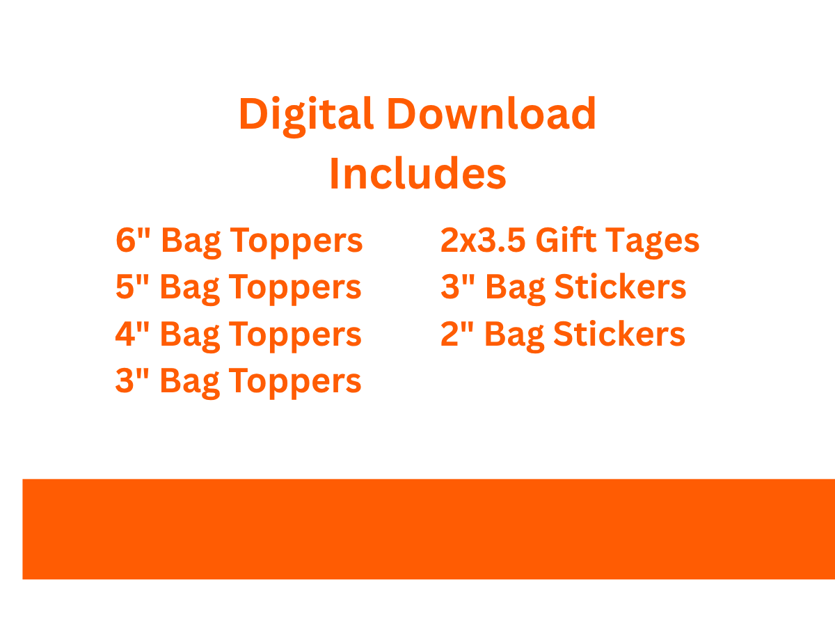 Digital File: Printable Happy Fall Y'all! Bag Toppers, Gift Tags, & Stickers Bundle