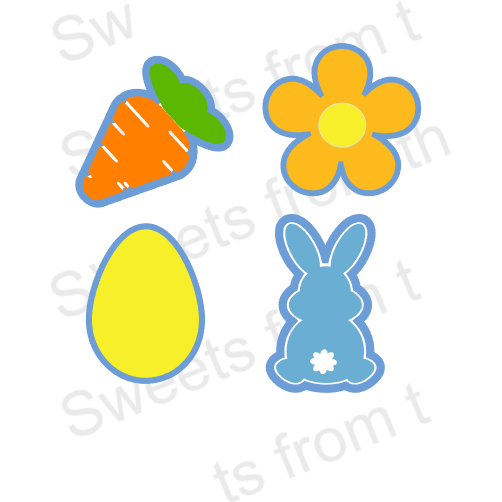 Easter Minis Cookie Cutter Set