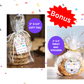 Digital File: Printable Groovin' Into a New School Year! Bag Toppers, Gift Tags, & Stickers Bundle