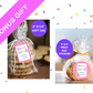 Digital File: Printable Here's to a Sweet School Year Bag Toppers, Gift Tags, & Stickers Bundle