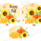 Fall Pumpkins 4-Piece Layered Stencil Set