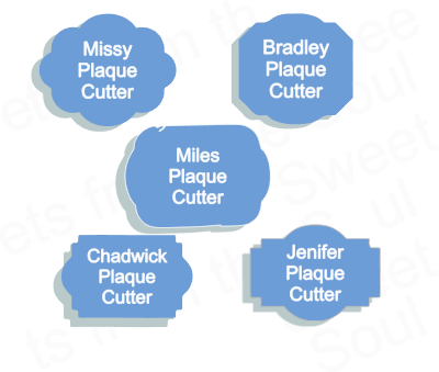 Family Plaque Cookie Cutter Bundle