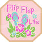 Flip Flop Life Layered Stencil Set