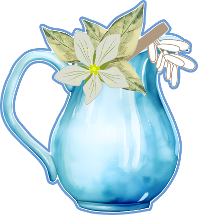 Floral Pitcher