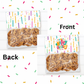 Digital File: Printable Happy Birthday Candles Treat/Cookie Bag Toppers, Gift Tags, & Stickers Bundle