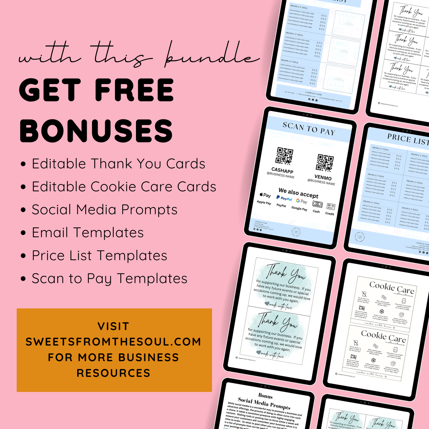 The Ultimate Cookie Business Planner