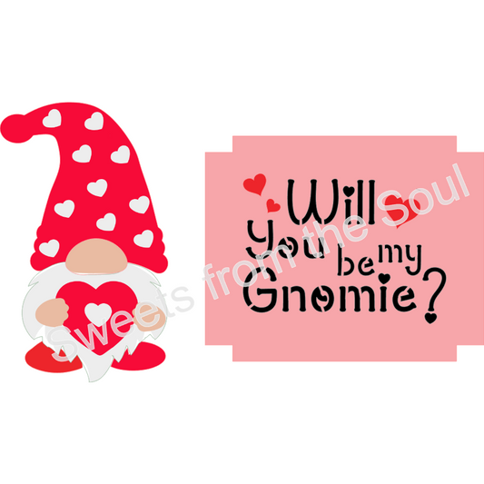 Digital Zip File Download: Will you be my Gnomie? Cookie Set