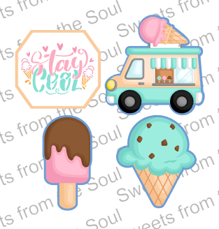 Stay Cool Ice Cream Curated Set