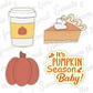 It's PUMPKIN Season Baby! 5-Piece Curated Cookie Cutter & Stencil Set