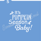 It's PUMPKIN Season Baby! 5-Piece Curated Cookie Cutter & Stencil Set