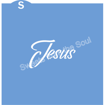 Digital SVG File: Jesus Cookie Stencil