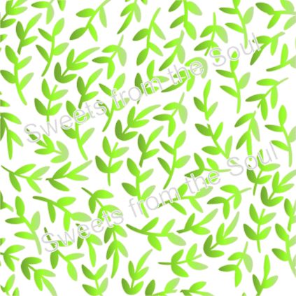 Leaves Background Stencil