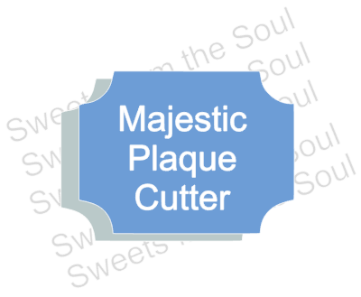 Majestic Plaque Cookie Cutter