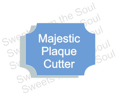 Digital STL Download: Majestic Plaque Cookie Cutter