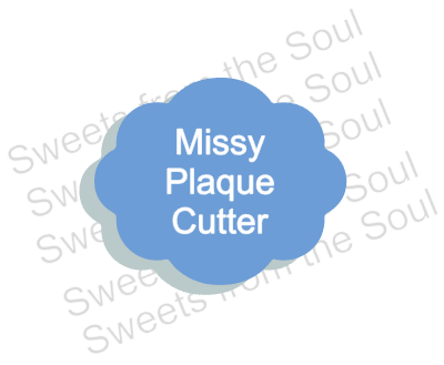 Missy Plaque Cookie Cutter