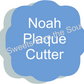 Noah Plaque Cookie Cutter