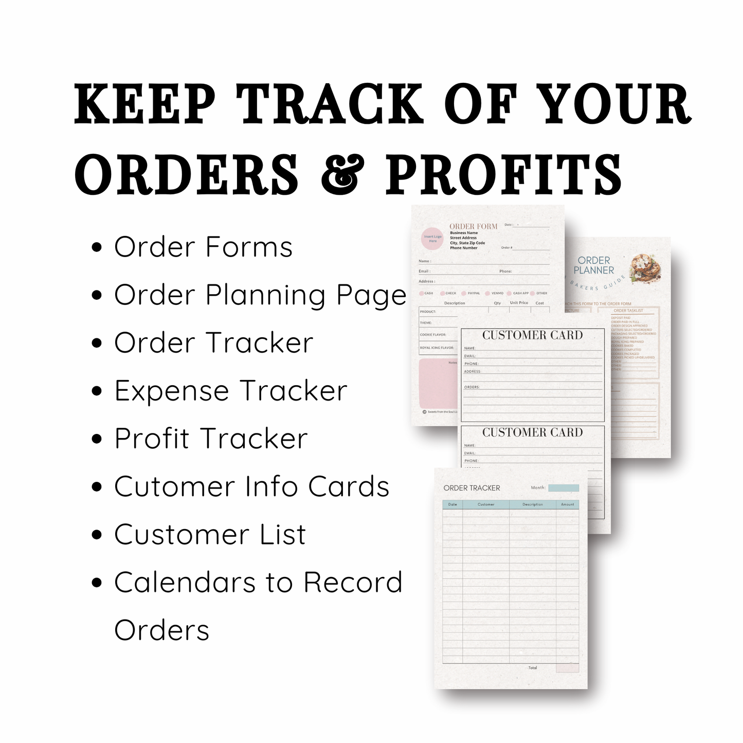 The Ultimate Cookie Business Planner