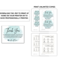 Editable Cookie Care Card & Thank You Card Template