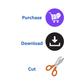 Digital File: Printable Happy Halloween Treat/Cookie Bag Toppers, Gift Tags, & Stickers Bundle