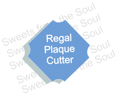 Digital STL Download: Regal Plaque Cookie Cutter