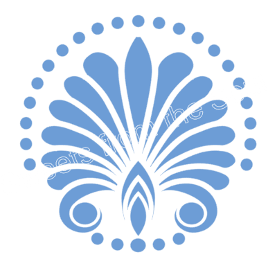 Digital SVG File: Shell Mandala Cookie Stencil