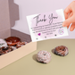 Editable Cookie Care Card & Thank You Card Template