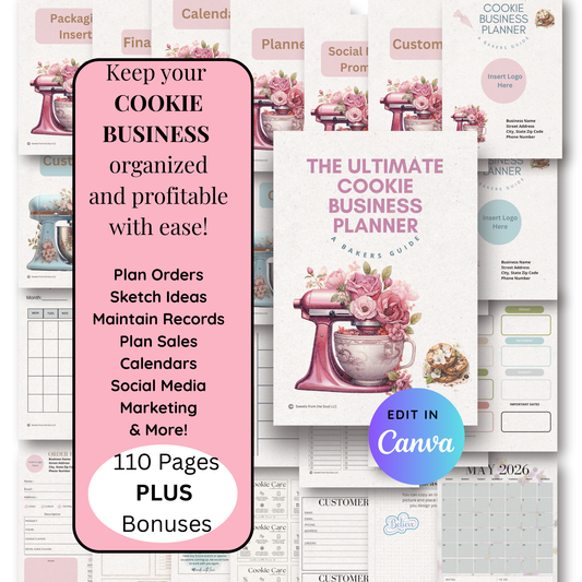 The Ultimate Cookie Business Planner