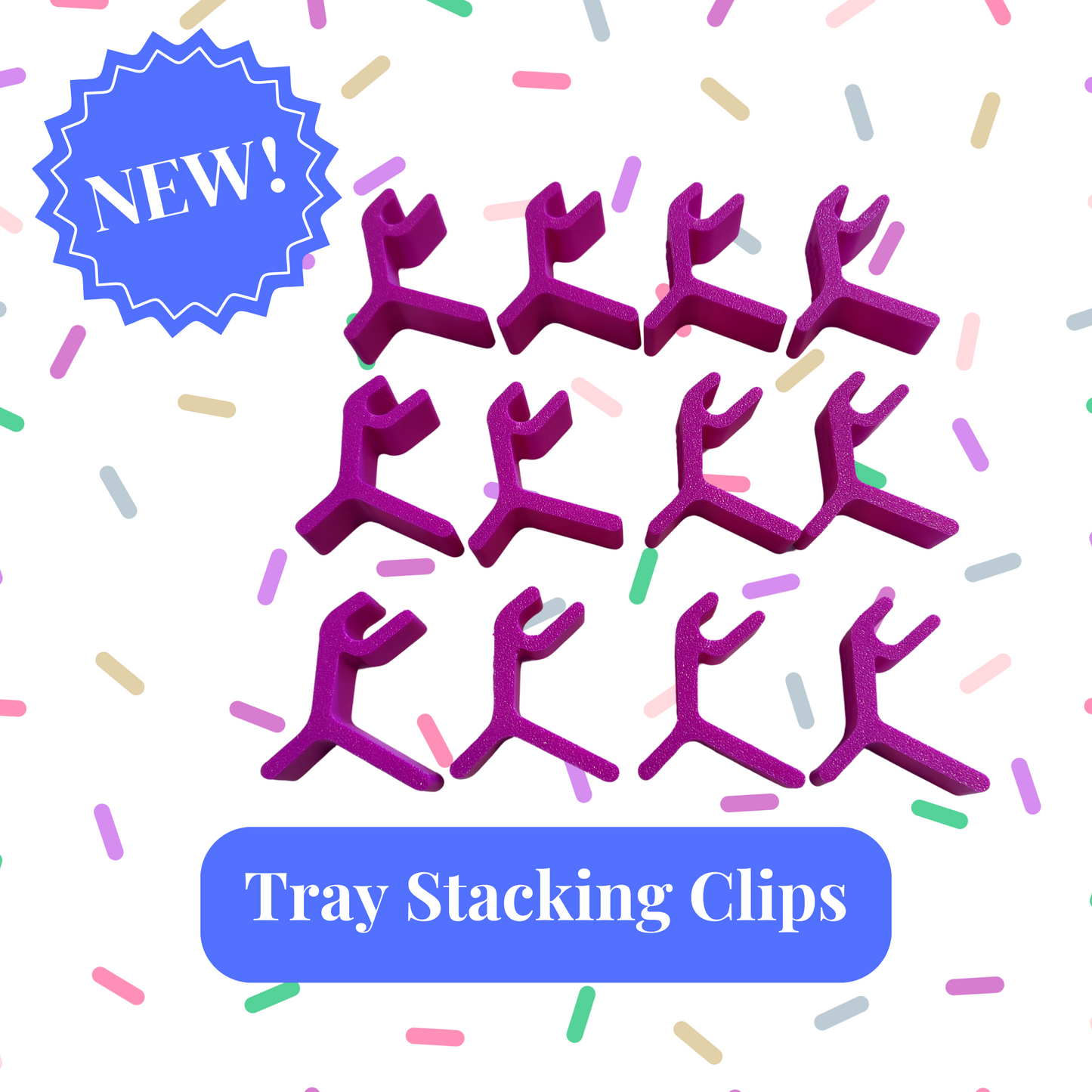 Tray Stacking Clips