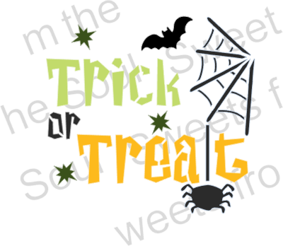 Trick Or Treat 2-Piece Layered Stencil Set