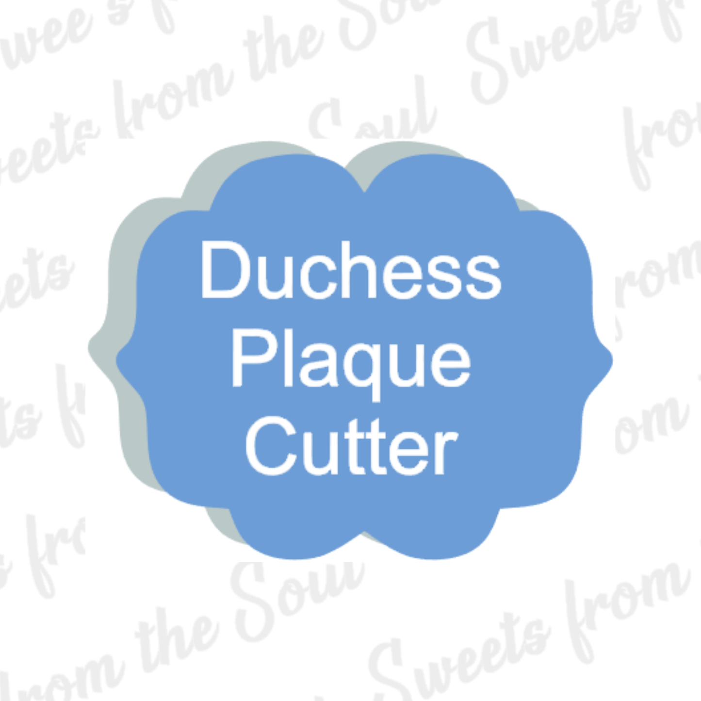 Duchess Plaque Cookie Cutter