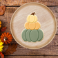 Stacked Pumpkins  Cookie Cutter