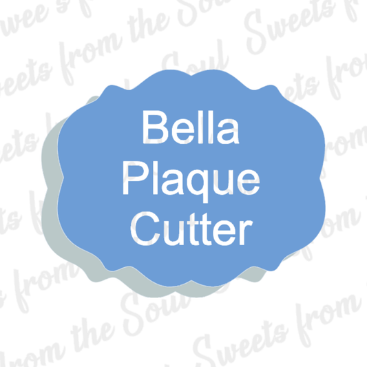 Bella Plaque Cookie Cutter