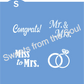 The Wedding Messages Stencil