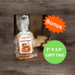 Digital File: Printable Pumpkin Kisses and Harvest Wishes Bag Toppers, Gift Tags, & Stickers Bundle