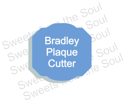 Bradley Plaque Cookie Cutter