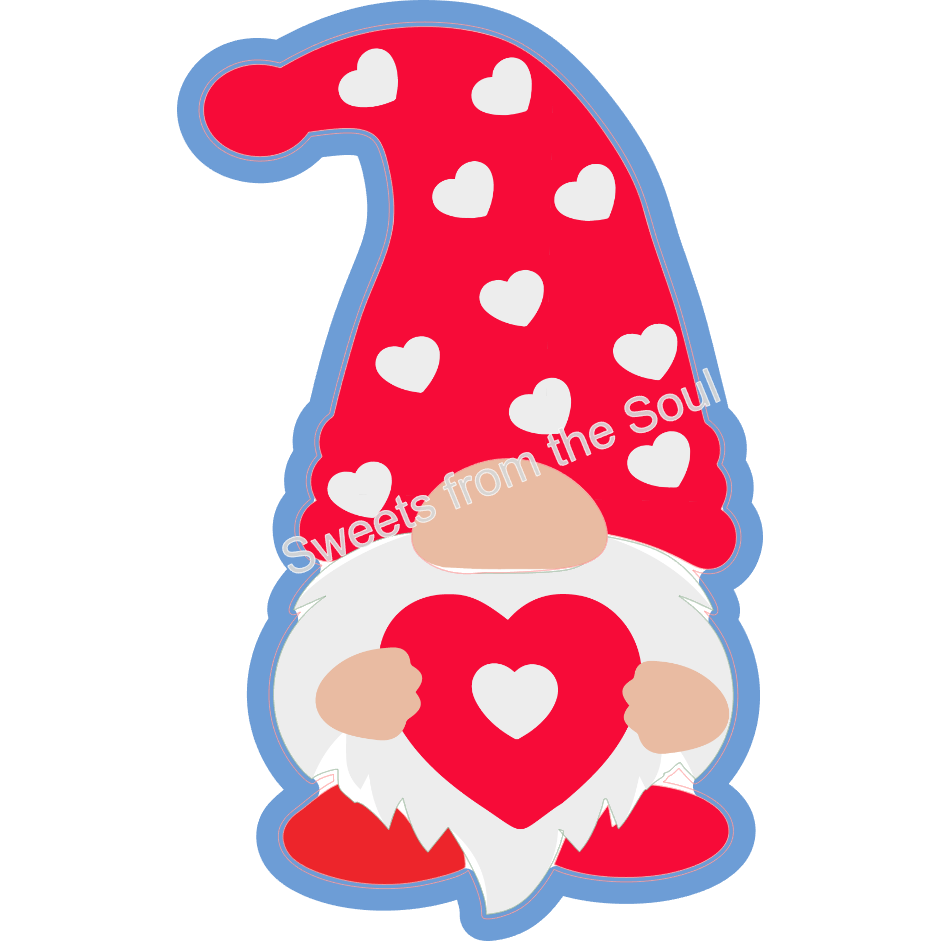 Digital STL File Download: Gnome Cookie Cutter