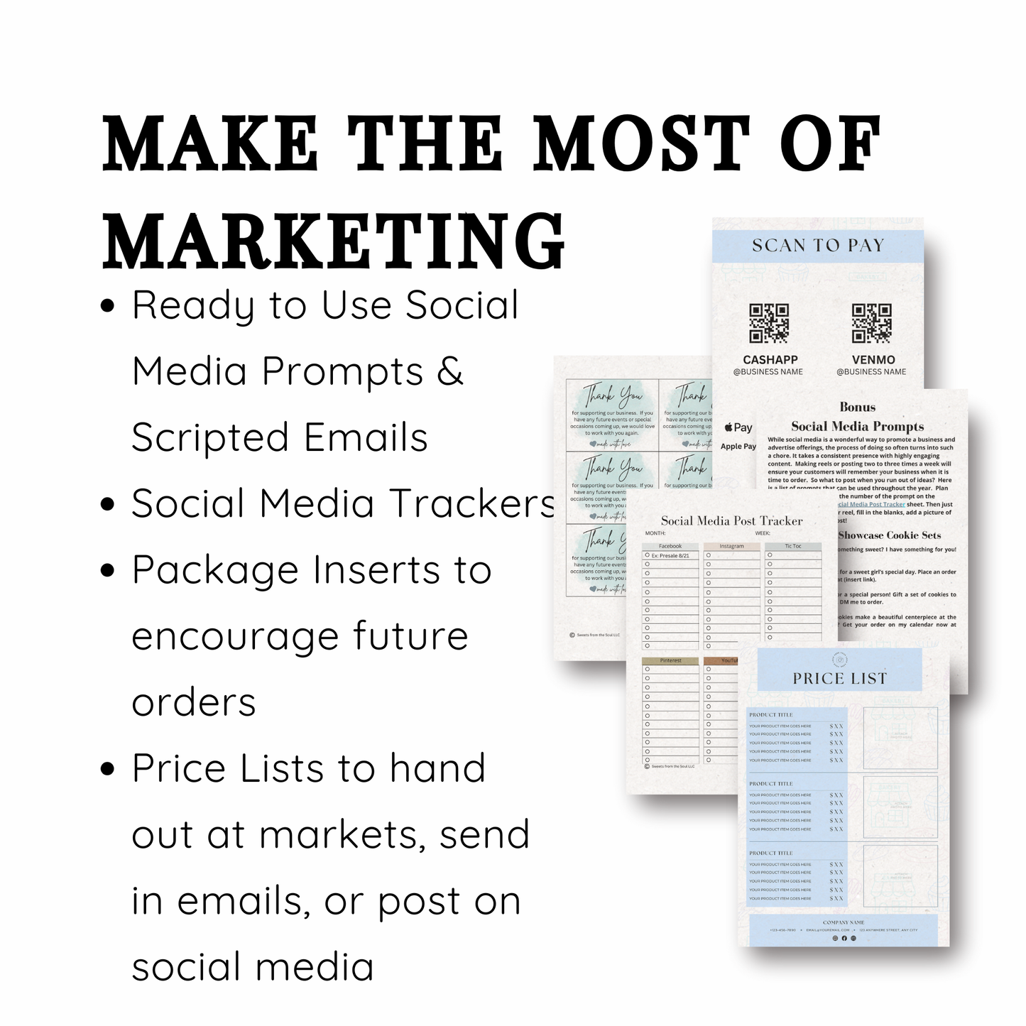 The Ultimate Cookie Business Planner