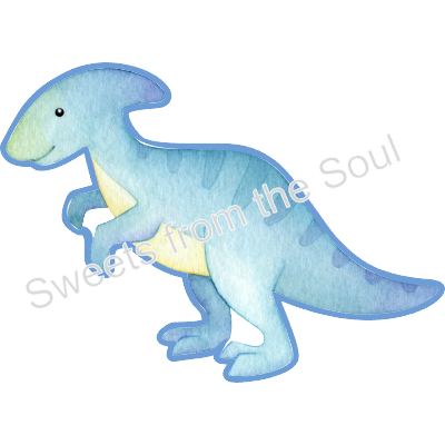 Parasaurolophus Dinosaur Cookie Cutter