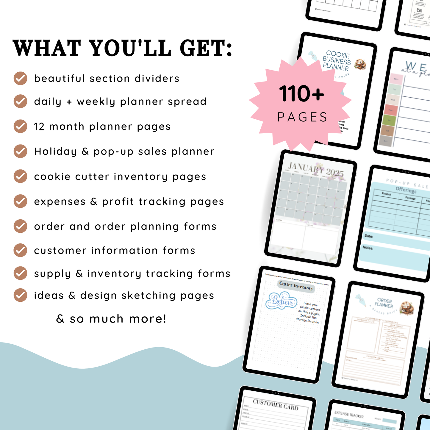 The Ultimate Cookie Business Planner