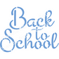 "Back to School" Stencil and Cookie Cutter Set