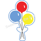 Balloons Cookie Cutter