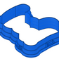 Digital STL and SVG Download: Boo! Cookie Cutter Set