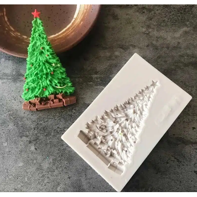 Christmas Tree Silicone Fondant Mold