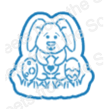 PYO Rabbit Cookie Cutter and Stencil Set