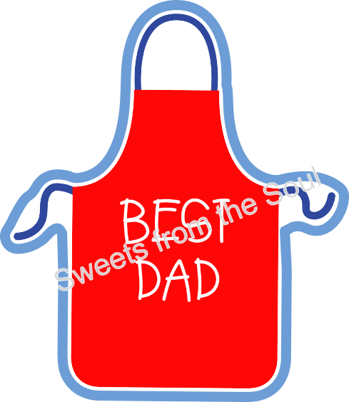 Digital Zip File: Grill Dad Cookie Cutter and Stencil Set