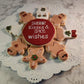 Digital STL Download: Gingerbread Joy Platter Cookie Cutter Set