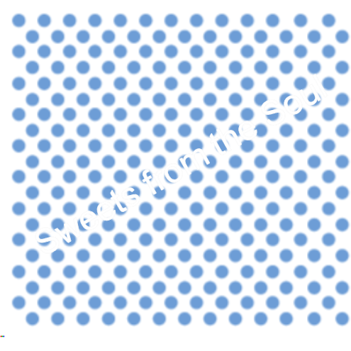 Tiny Dots Background Stencil